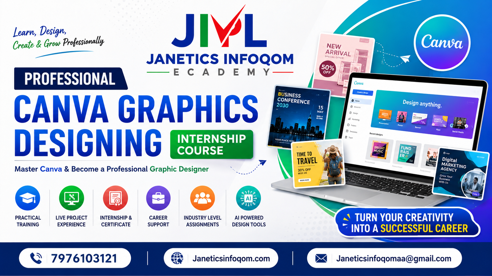 Canva-Graphics-Designing-Internship-Course